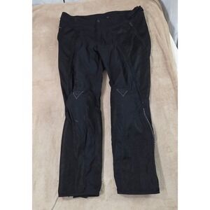 Dainese Moto Trouser Over Flux Tex Black Men Size 60(US 44) Biking Ride Knee Pad